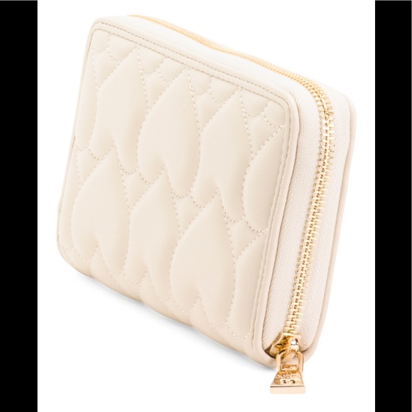 LOVE MOSCHINO Heart Embossed Large Zip Around Wallet - Picture 2 of 3